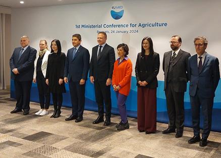 Fernando Miranda participa en la reunión sobre agricultura del grupo de países del sur europeos Eumed-9
